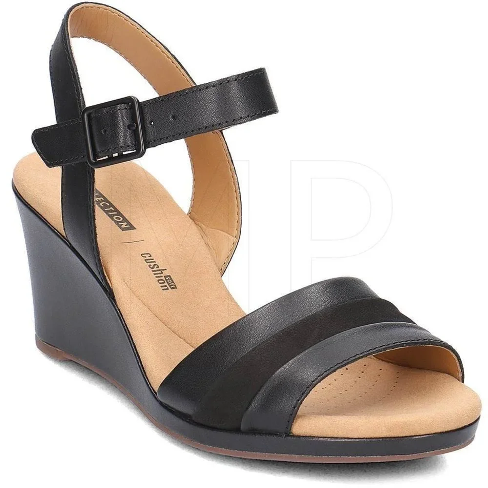 Clarks sandals platform size 6.5 M - Picture 3 of 5
